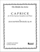 CAPRICE OP 80 SOPRANO SAXOPHONE cover